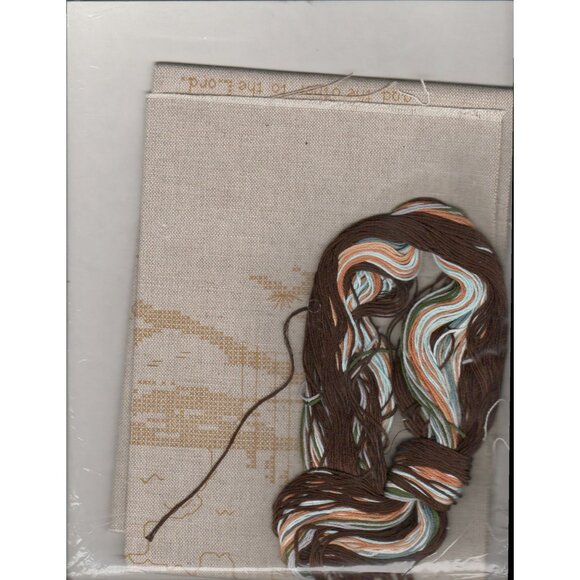 Bernat American Indian Princess Mother and Baby Counted Cross Stitch Kit Sealed - Picture 4 of 4